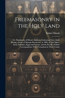 Front cover_Freemasonry in the Holy Land