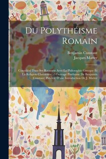 Front cover_Du Polythéisme Romain