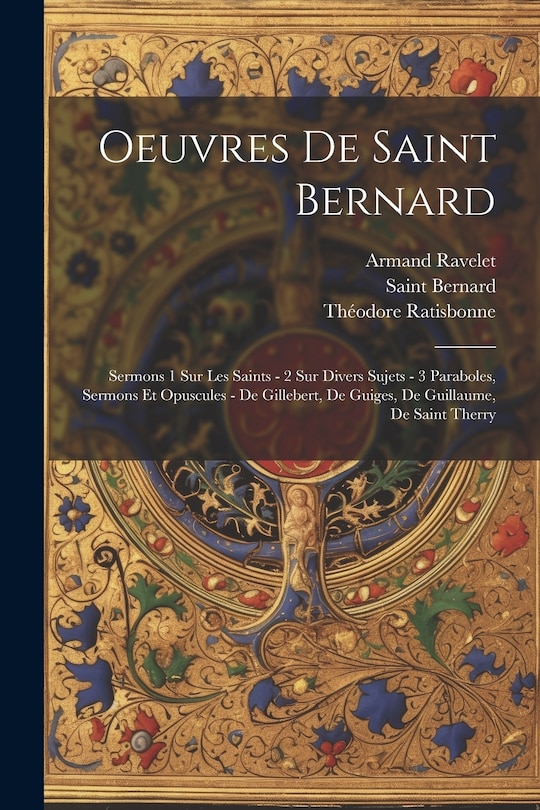 Front cover_Oeuvres De Saint Bernard