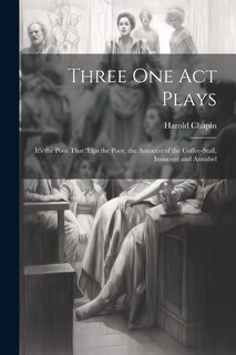 Front cover_Three One Act Plays