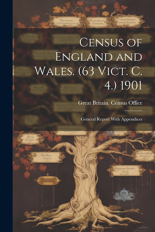 Couverture_Census of England and Wales. (63 Vict. C. 4.) 1901