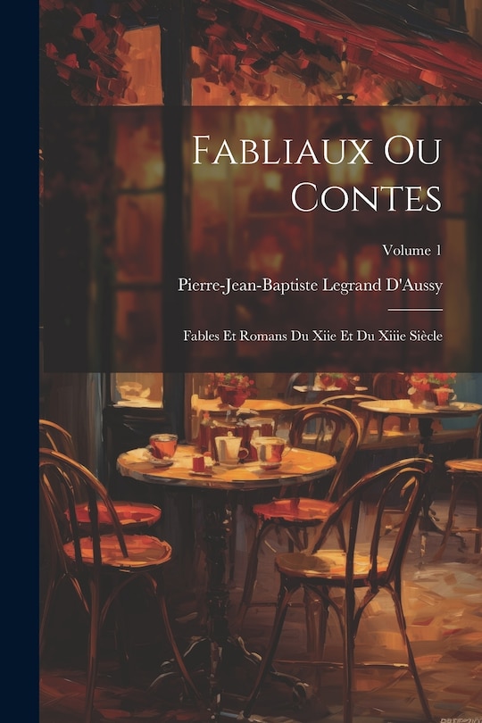 Front cover_Fabliaux Ou Contes