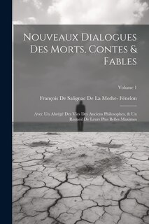 Front cover_Nouveaux Dialogues Des Morts, Contes & Fables