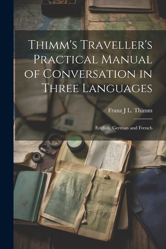 Couverture_Thimm's Traveller's Practical Manual of Conversation in Three Languages