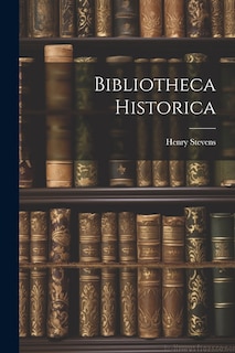 Front cover_Bibliotheca Historica