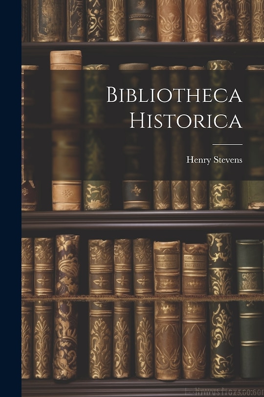 Front cover_Bibliotheca Historica