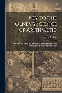 Front cover_Key to the Olney's Science of Arithmetic