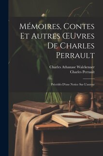 Front cover_Mémoires, Contes Et Autres OEuvres De Charles Perrault
