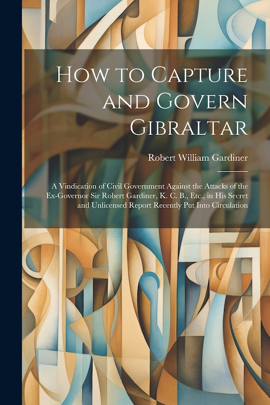 Front cover_How to Capture and Govern Gibraltar
