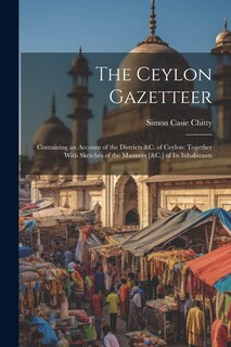 Front cover_The Ceylon Gazetteer