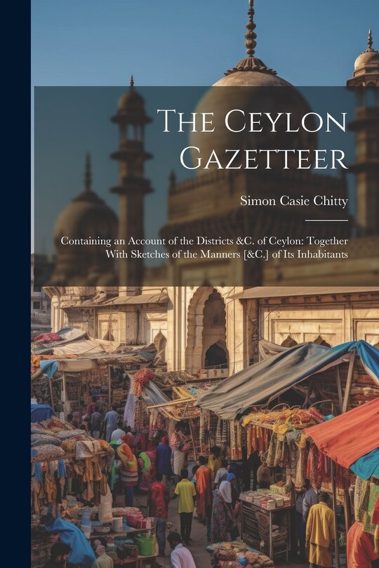 Front cover_The Ceylon Gazetteer
