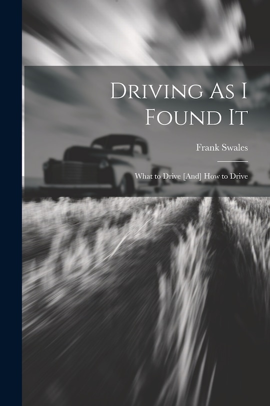 Couverture_Driving As I Found It
