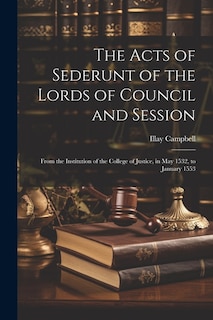 Couverture_The Acts of Sederunt of the Lords of Council and Session