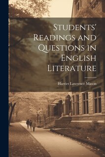 Couverture_Students' Readings and Questions in English Literature