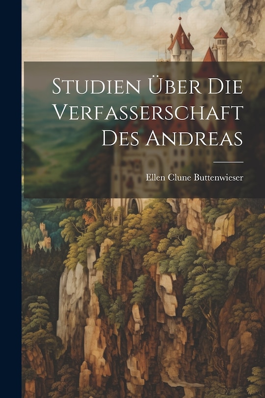 Front cover_Studien Über Die Verfasserschaft Des Andreas
