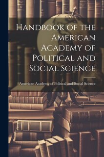 Couverture_Handbook of the American Academy of Political and Social Science