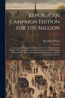 Front cover_Republican Campaign Edition for the Million