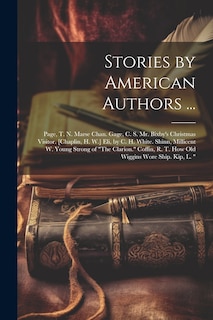 Front cover_Stories by American Authors ...