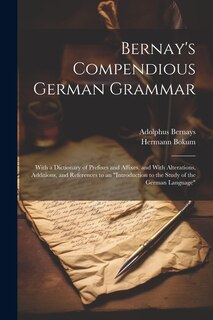 Front cover_Bernay's Compendious German Grammar