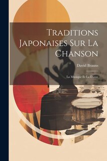 Couverture_Traditions Japonaises Sur La Chanson