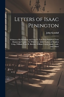 Front cover_Letters of Isaac Penington