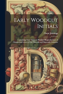 Couverture_Early Woodcut Initials