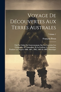 Front cover_Voyage De Découvertes Aux Terres Australes
