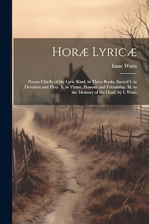 Couverture_Horæ Lyricæ