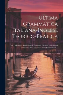 Front cover_Ultima Grammatica Italiana-Inglese Teorico-Pratica