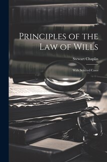 Couverture_Principles of the Law of Wills
