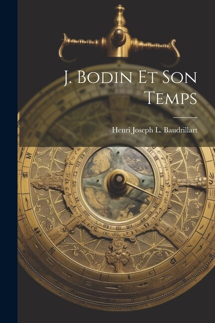 Front cover_J. Bodin Et Son Temps
