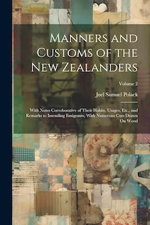 Front cover_Manners and Customs of the New Zealanders