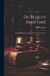 Front cover_Du Blocus Maritime