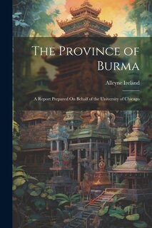 Couverture_The Province of Burma