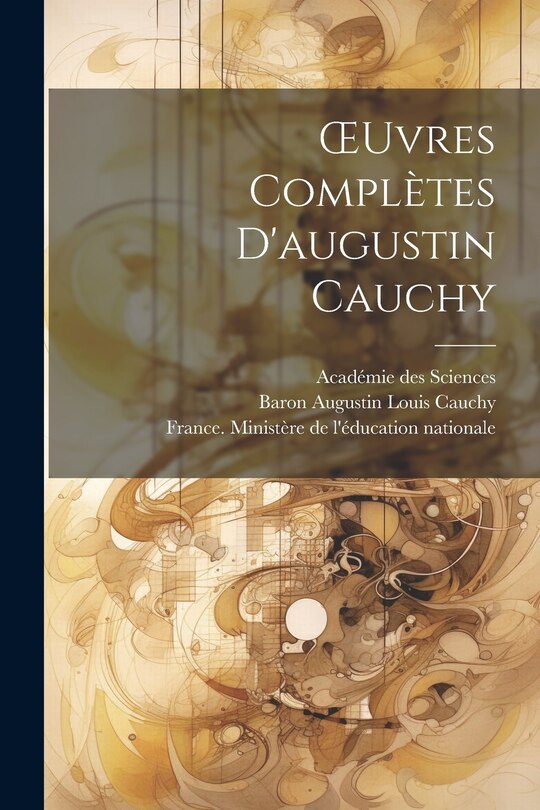 Front cover_OEuvres Complètes D'augustin Cauchy