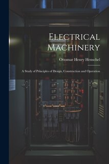 Couverture_Electrical Machinery