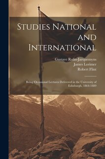 Front cover_Studies National and International
