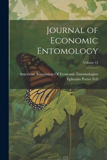 Couverture_Journal of Economic Entomology; Volume 12