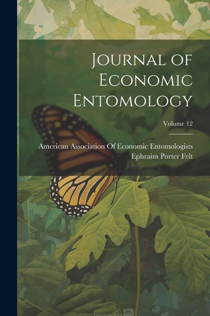 Couverture_Journal of Economic Entomology; Volume 12
