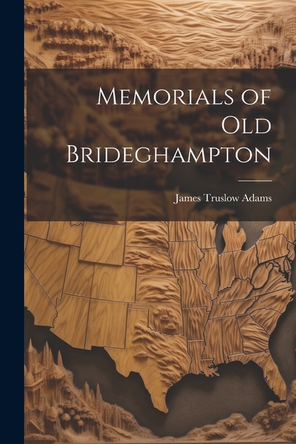 Couverture_Memorials of Old Brideghampton