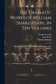 Couverture_The Dramatic Works of William Shakespeare, in Ten Volumes
