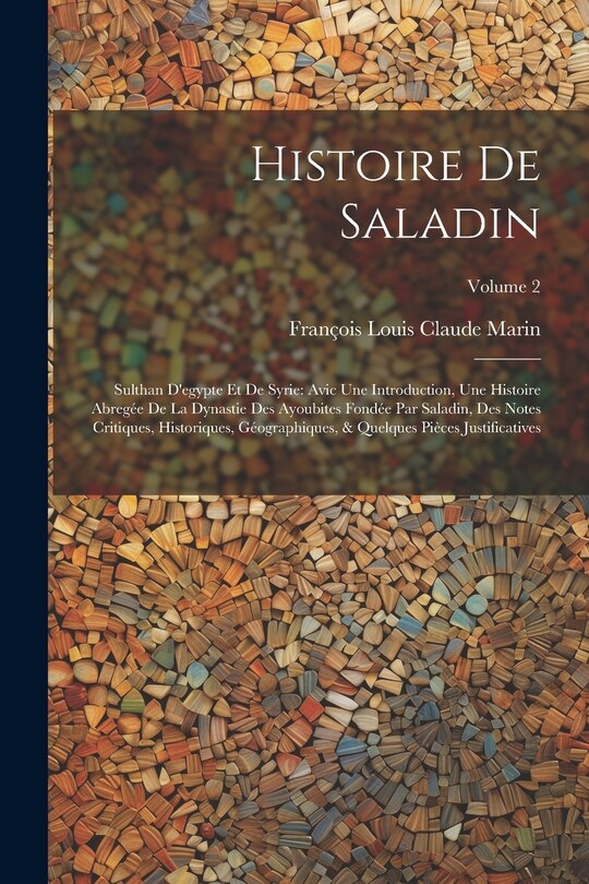 Front cover_Histoire De Saladin