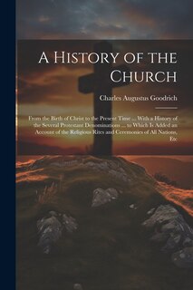 Front cover_A History of the Church
