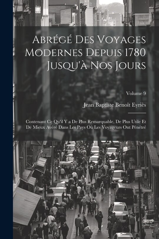 Front cover_Abrégé Des Voyages Modernes Depuis 1780 Jusqu'à Nos Jours