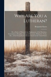 Front cover_Why Are You a Lutheran?