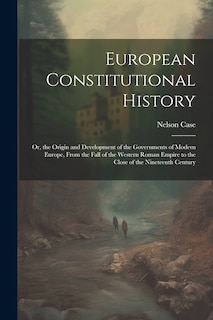 Front cover_European Constitutional History
