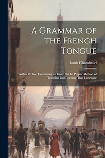 Front cover_A Grammar of the French Tongue