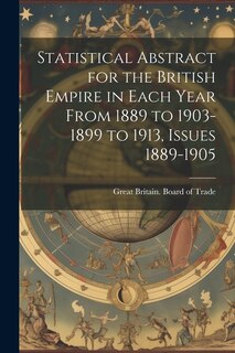Front cover_Statistical Abstract for the British Empire in Each Year From 1889 to 1903-1899 to 1913, Issues 1889-1905