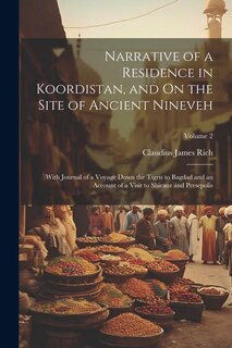 Front cover_Narrative of a Residence in Koordistan, and On the Site of Ancient Nineveh