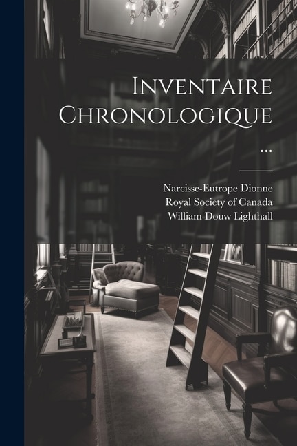 Front cover_Inventaire Chronologique ...